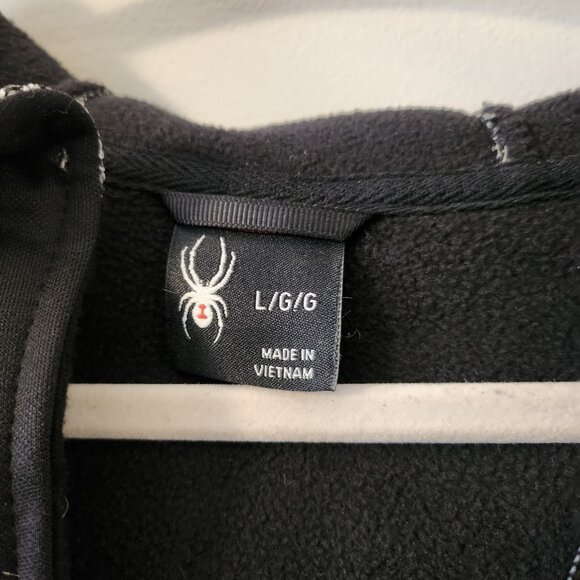 Spyder Men’s Performance Zip Hoodie Jacket | Charcoal Heather | Size L | NWT - Picture 4 of 5